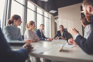 group of business professionals